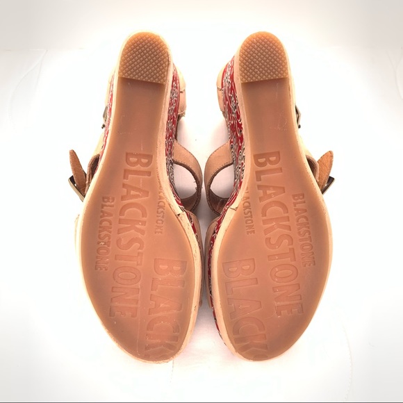 BLACKSTONE | Batik Wedge Platform Sandals - Picture 6 of 15